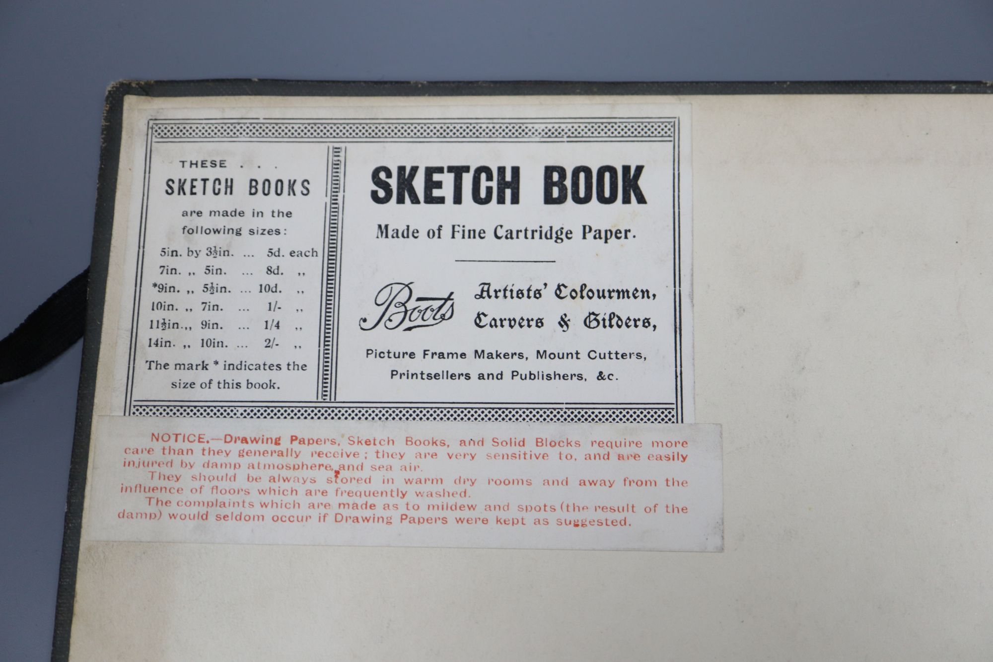 Bruce Bairnsfather interest: An early 20th century album of caricature sketches in the style of Bruce Bairnsfather, some bearing
